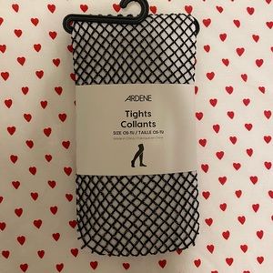 Ardene Sparkly Black Fishnet Tights